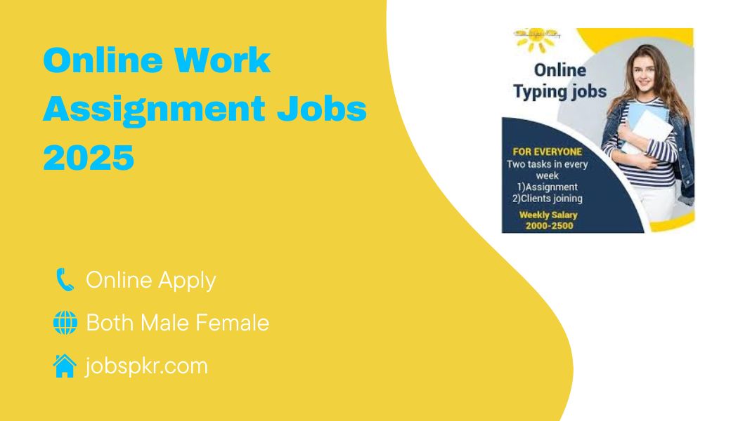 Online Work Assignment Jobs 2025
