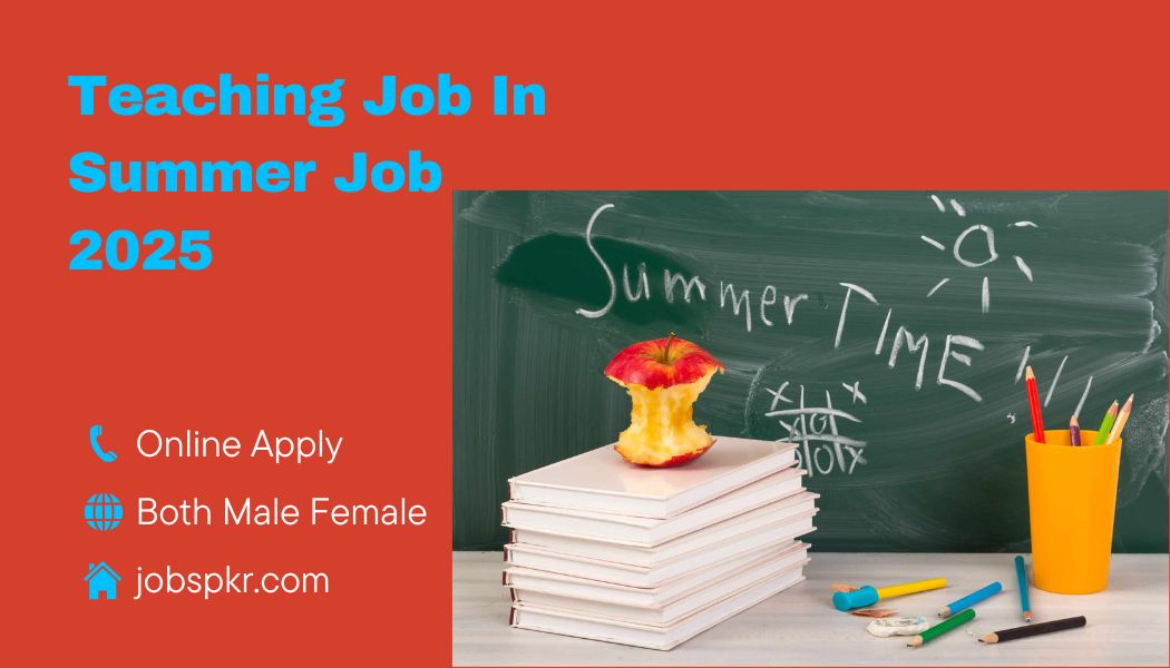 Teaching Job In Summer Job 2025